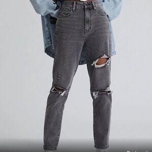 PACSUN Distressed Mom Jeans